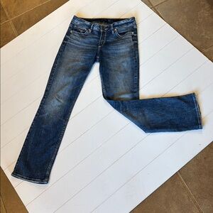 Silver Suki Slim Boot Jeans! 28x31